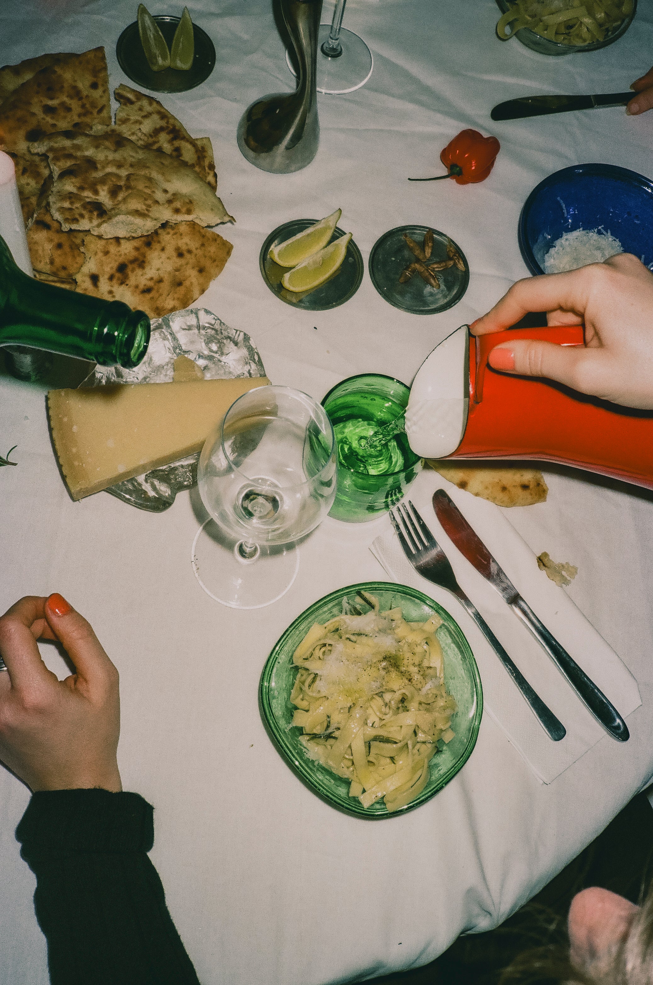 Grønt Herati glas I Afghanistan Herat
