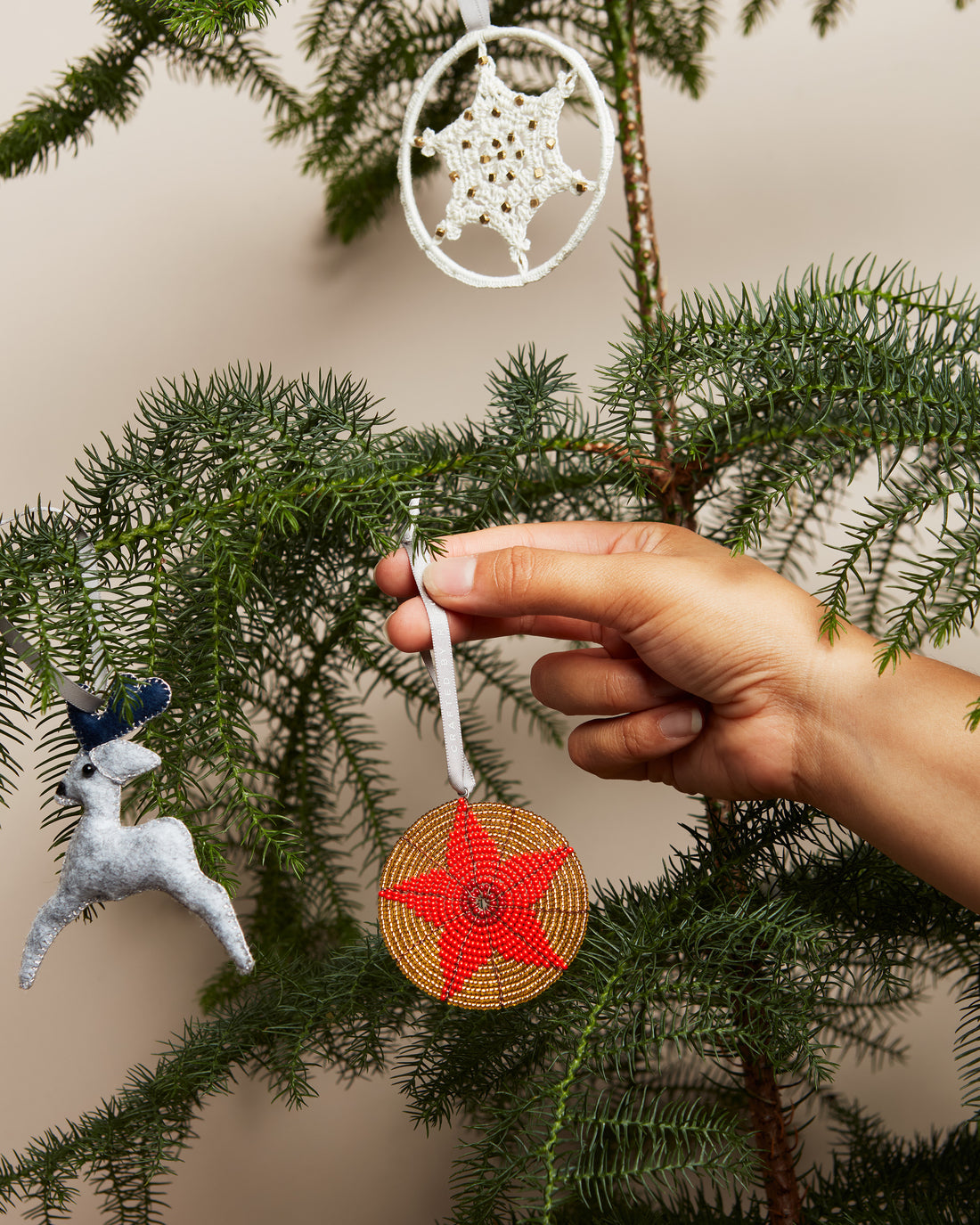 Dashing Deer Ornament