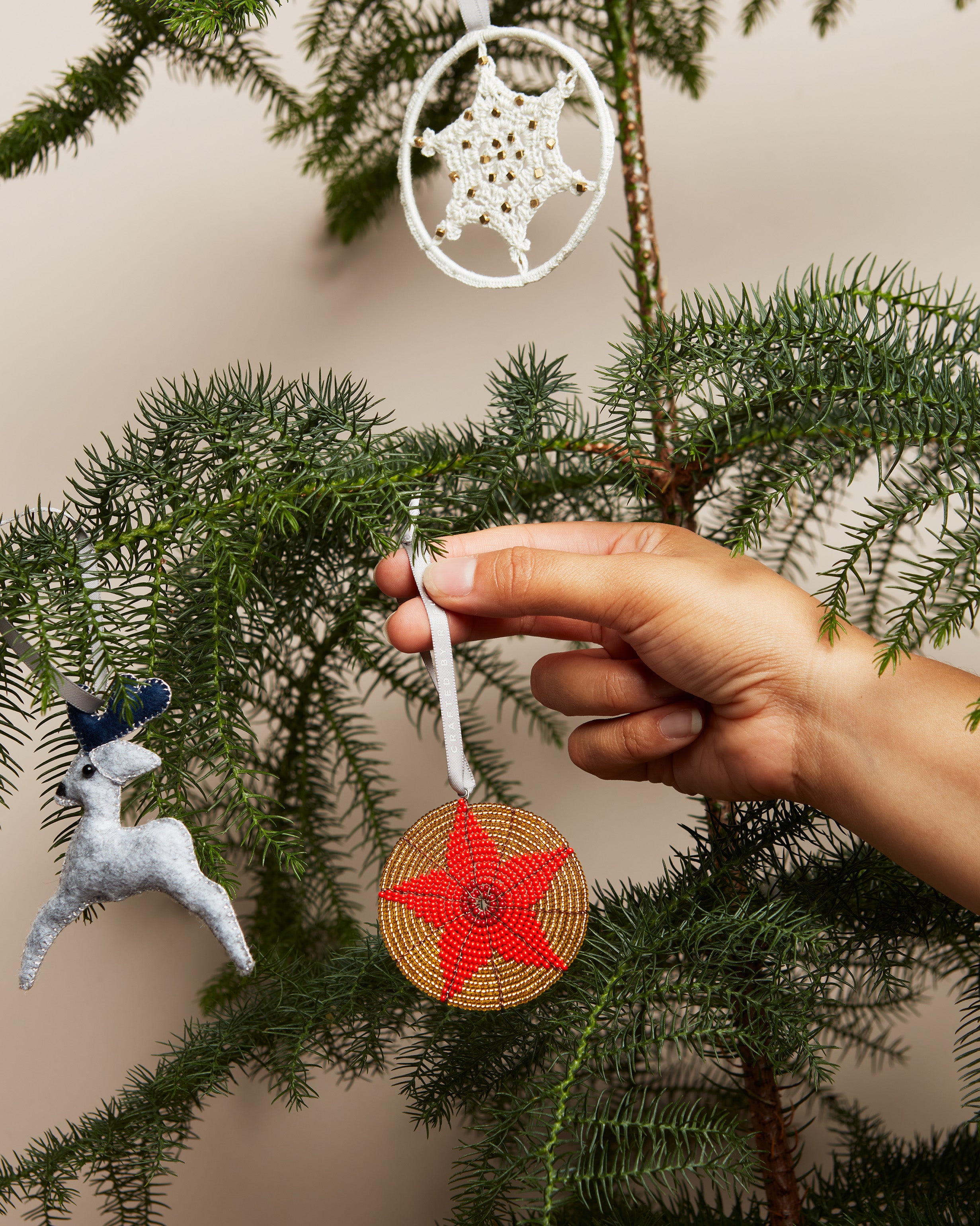 Dashing Deer Ornament