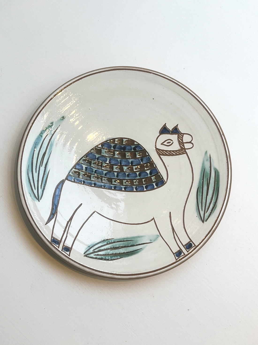 Camel plate I Egypt, Fayoum