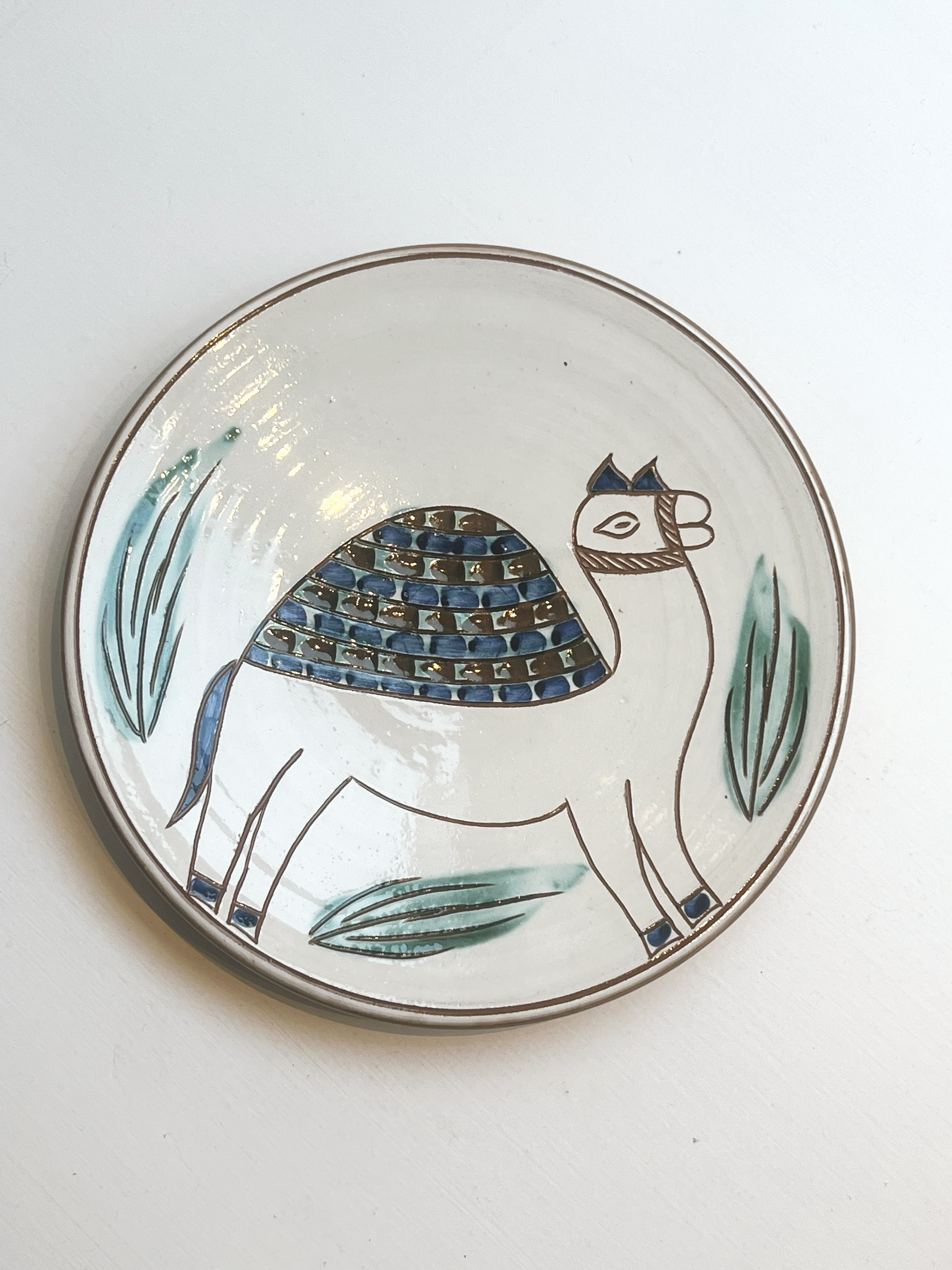 Camel plate I Egypt, Fayoum