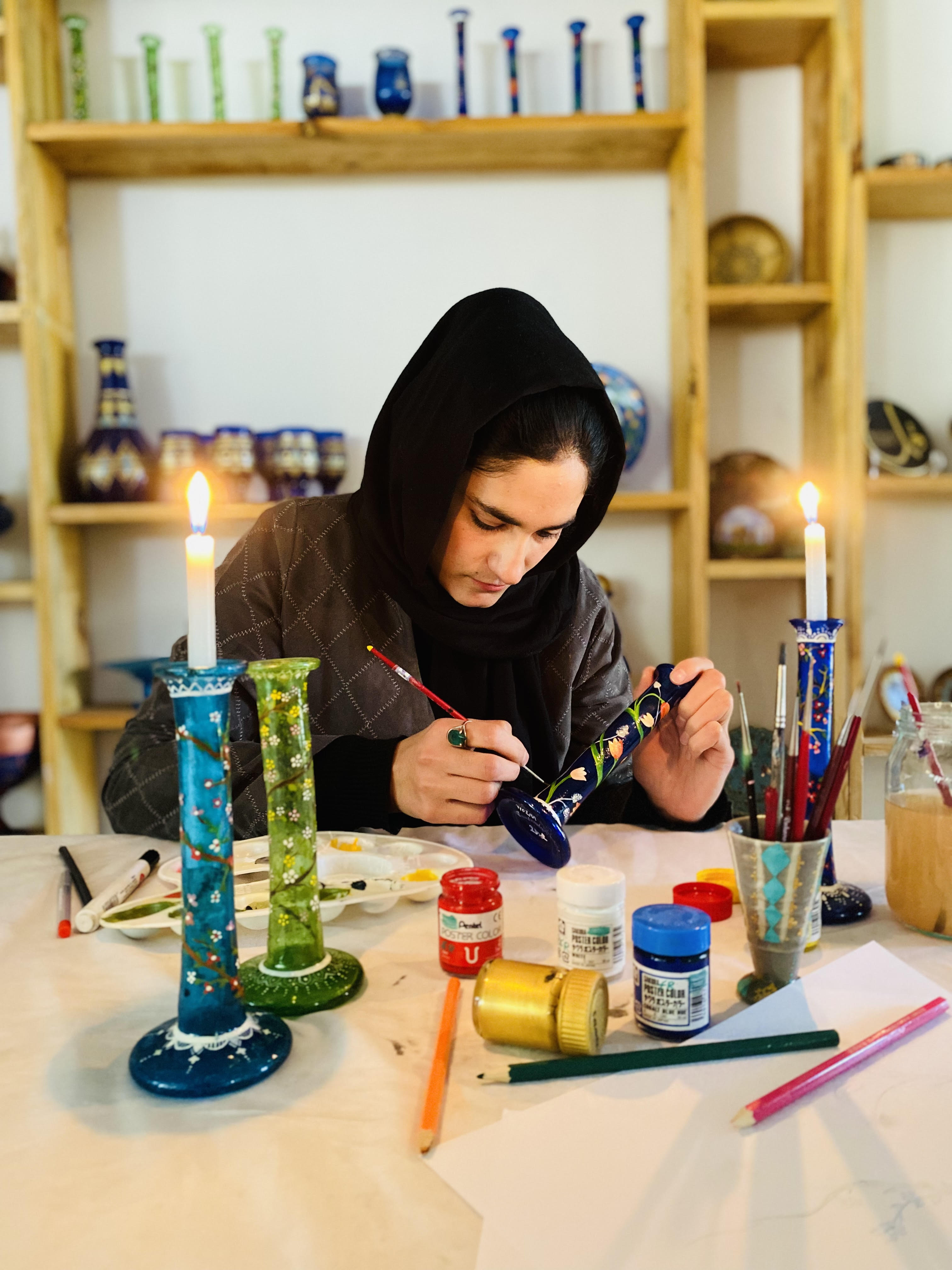 Herati Candleholder l Kabul, Afghanistan