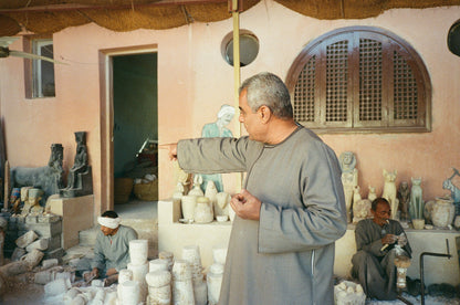 Big alabaster candlelight l Egypt