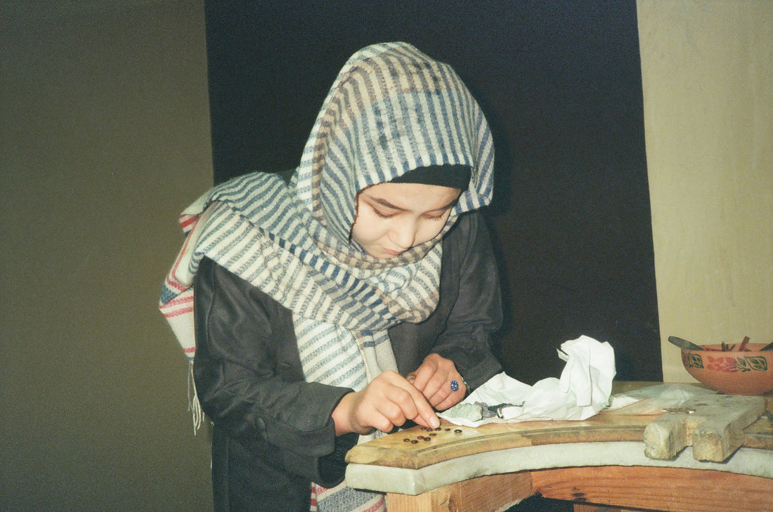 Shah Maqsood halskæde I Kabul, Afghanistan