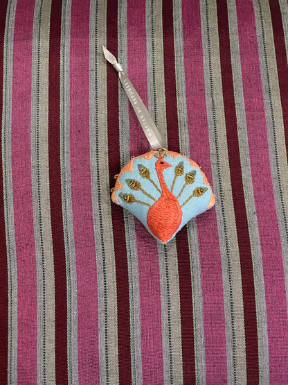 Precious Peacock Ornament