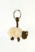 Awassi sheep keychain handmade by Syrian refugee women in Istanbul, Turkey
