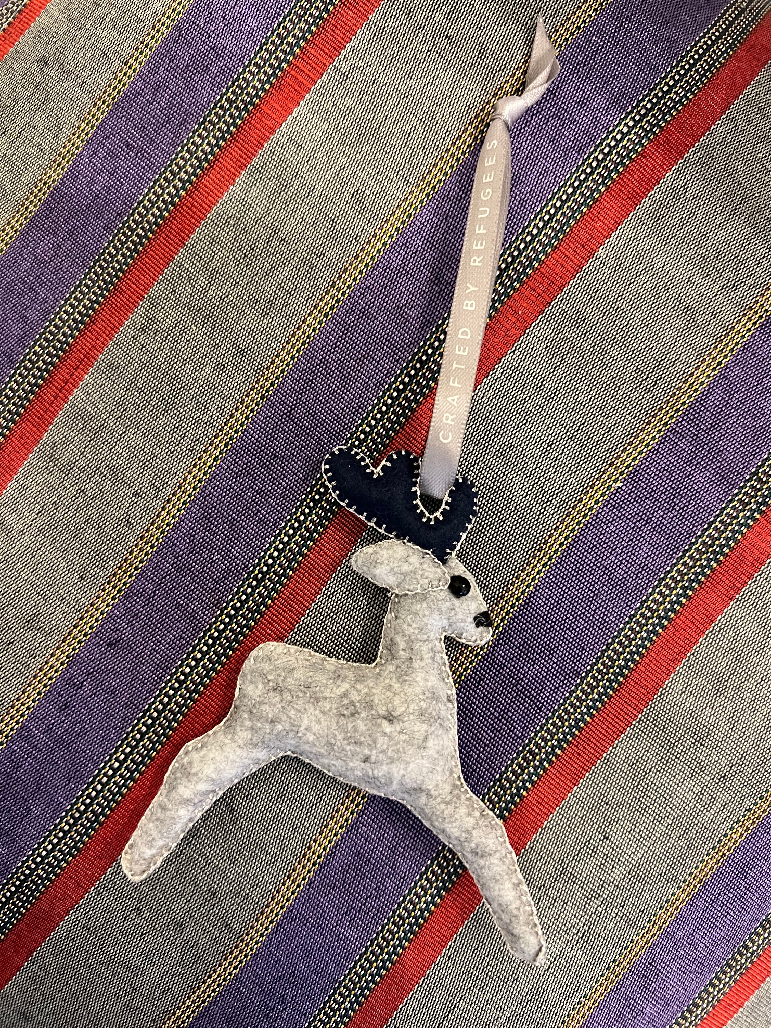 Dashing Deer Ornament