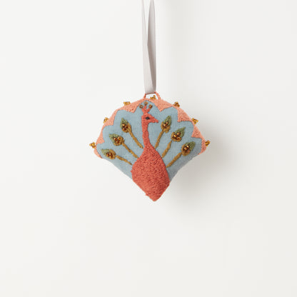 Precious Peacock Ornament