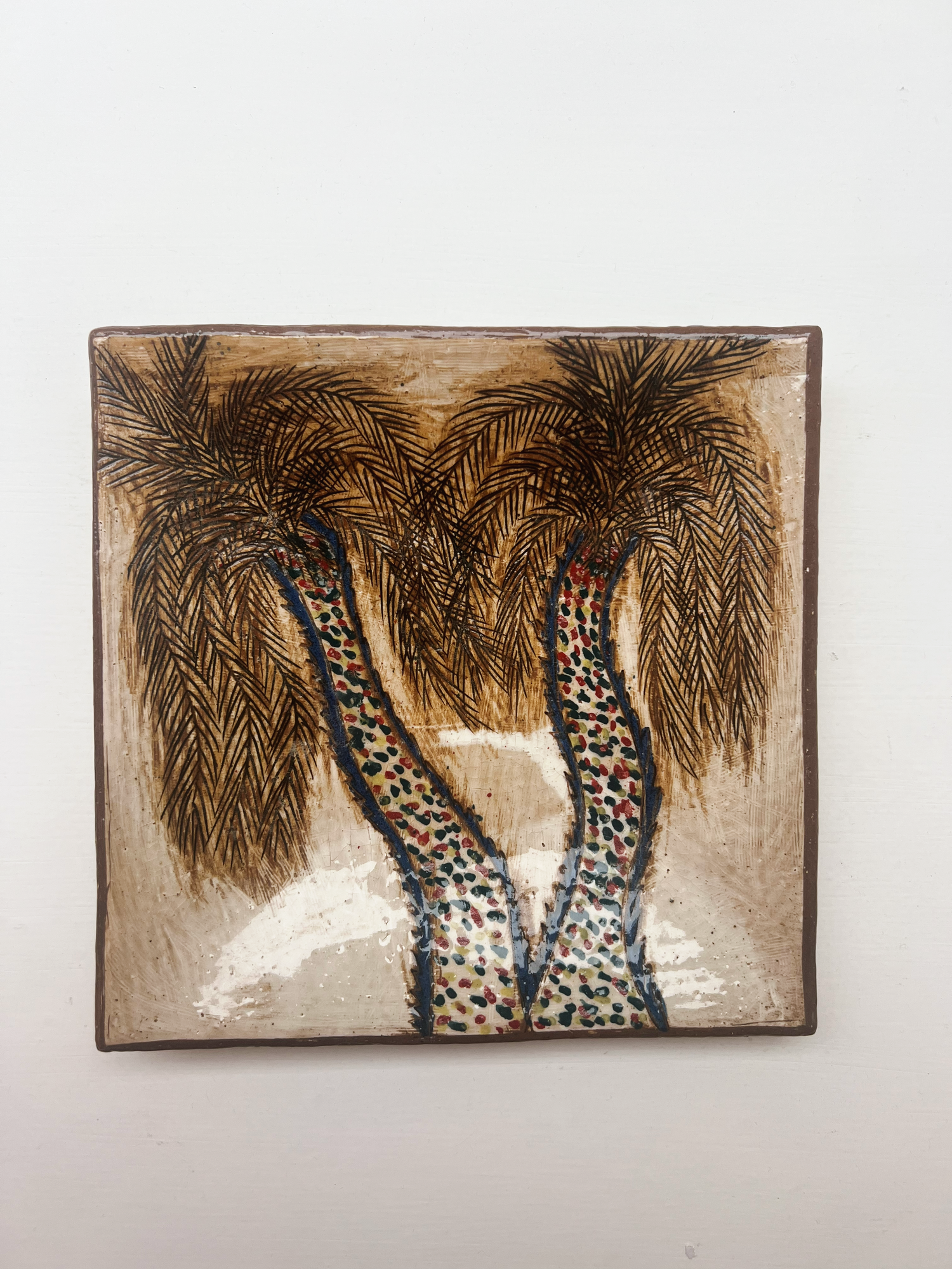 Palm plate I Egypt, South of Cairo