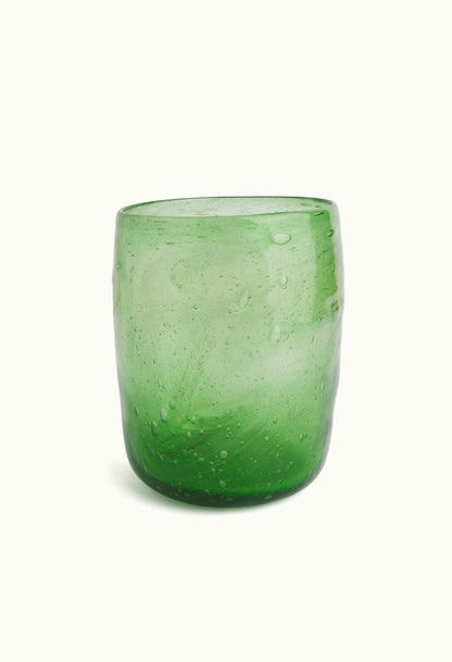 Green Herati glass I Afghanistan Herat